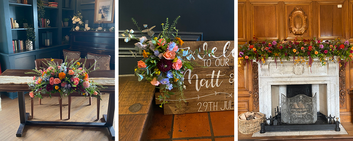 Wedding flowers from Hearts And Flowers in Cardiff